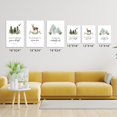 thumbnail image 4 of Baby Girl Adventure Nursery Decor, Adventure Nursery Wall Art, Watercolor Mountain Landscape, Woodland Decor for Kids Room, Baby Girl Set of 3 Canvas Set, Framed 16"x24", 4 of 5
