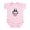 Petal Pink, variant on CafePress - American Dog Infant Bodysuit - Baby Light Bodysuit, Size Newborn - 24 Months