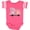 Football Pink and White, variant on Inktastic Easter Fire Truck Egg Hunt Bunny Boys or Girls Baby Bodysuit