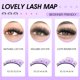 thumbnail image 5 of Kit de extensiones de pestañas HEYWINK Lash Clusters 80D 100D Curl, 5 of 7