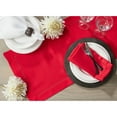 thumbnail image 4 of Saro Lifestyle Rochester Collection Red Table Runner with Hemstitched Border 16"x90", 4 of 5