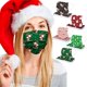 thumbnail image 2 of JM Pack de 50 mascarillas faciales desechables navideñas para mujeres y hombres adultos de 3 capas JM RV021031-00864SDJ, 2 of 5
