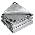 thumbnail image 2 of DYNWAVECA Bâche Couverture de Mobilier de Jardin Accessoires Multi-Usages pour Protection d'Équipement Extérieur Robuste Imperméable 5mx6m, 2 of 10