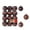 Pink, variant on Penkiiy 24Pcs Mini Christmas Balls Ornaments, Small Shatterproof Christmas Baubles for Xmas Christmas Tree, Hanging Ball for Holiday Wedding Party Decoration