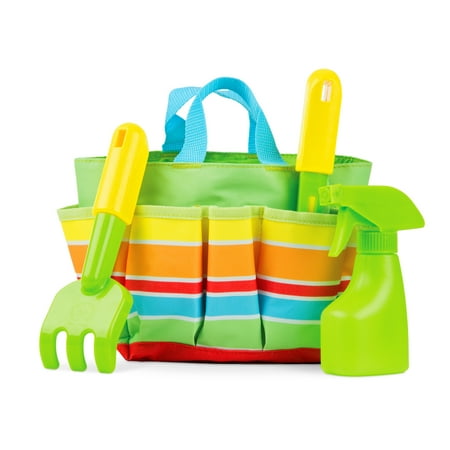 UPC: 0000772067416 | Melissa & Doug Sunny Patch Giddy Buggy Toy Gardening Tote Set With Tools
