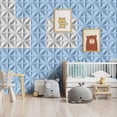 thumbnail image 3 of Set de 12 Piezas Panel Decorativo de Pared 3D Diseño Flor 30x30cm AGBOX | Añade Elegancia y Estilo a tu Espacio | Fácil de Instalar y Resistente, 3 of 3