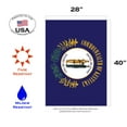 thumbnail image 2 of Toland Home Garden Kentucky State Flag House Flag, 2 of 5