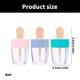 thumbnail image 3 of Empty Lip Gloss Tubes Refillable Lip Balm Tubes Portable Lipstick Tube Travel Toiletries Refillable Lip Gloss Containers Pink, 3 of 4