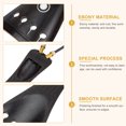 thumbnail image 2 of 1 Set Wooden String Board Durable Ebony Pull String Board Violin Tail Rope, 2 of 8
