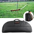 thumbnail image 3 of xinxixnxx Durable and Practical Compound Bow Bag Case with Adjustable Shoulder Strap and Quiver Pockets, 3 of 6