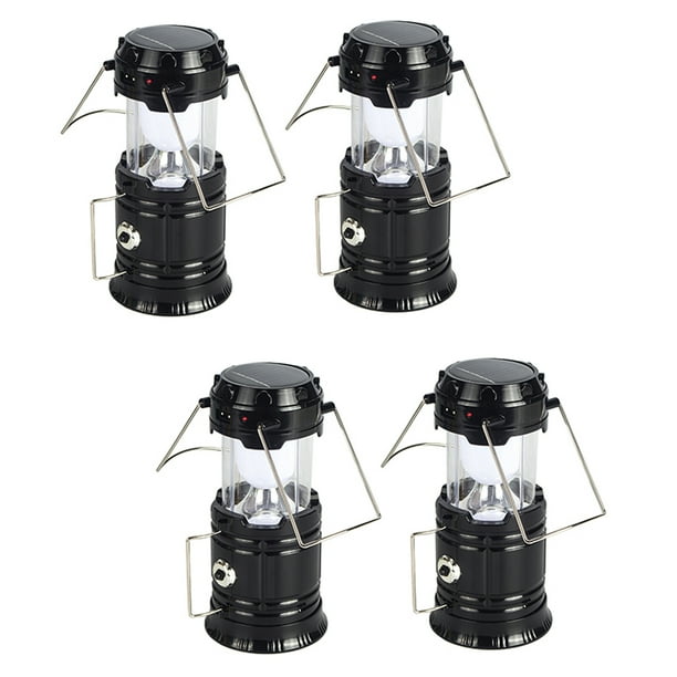 NK HOME Solar Lantern Rechargeable Flashlight Collapsible LED Lantern