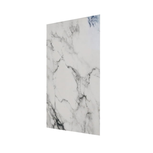 C 118X24 Inch Faux Marble Adhesive Film For Kitchen Countertop Cabinet Door Waterproof
