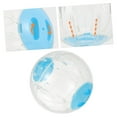 thumbnail image 6 of Qocolhg Hamster Exercise Ball, 5 inch Transparent Hamster Ball Running Sport Hamster Wheel for Dwarf Hamsters Small Pets to Reduce Boredom, Hamster Toys Hamster Exercise Ball Fitness, 6 of 9