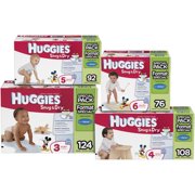 Huggies Snug & Dry Value Pack Sz3 124ct
