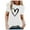 White, variant on Fesfesfes T Shirts for Women Loose Fit Women Summer Heart Printing Short Sleeve Shirt Round -Neck Casual Tops Blouse Tshirt for Women 8(L)