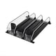 thumbnail image 1 of Organizador de Latas de para Refrigerador, Organizador de Bebidas con Deslizamiento Automático para Refrigerador, Capacidad para Hasta 12 Latas, 12,2 Pulgadas, Negro, 1 of 5