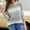 Green, variant on Lilgiuy Women's Winter Christmas Round Neck Long Sleeve Knitted Loose Sweater Top for Work Office Business