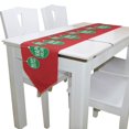 thumbnail image 4 of EREHome Merry Christmas Balls Table Runner 13x70 Inches Red Table Top Decoration, 4 of 5