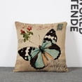 thumbnail image 2 of Funda De Almohada De Cuadrada Con cinturo De Mariposa, Funda Sofá Casero 5 Gloria Fundas de colchón, 2 of 3