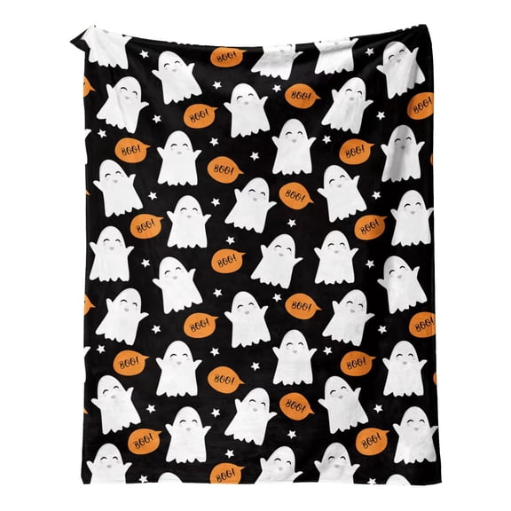 Halloween Soft Throw Blanket Cozy Warm for Living Room Sofa Bed