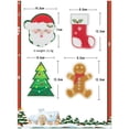 thumbnail image 4 of 16 Esponjas NavideñAs de Cocina, Esponjas de Doble Cara para Lavar Platos, Papá , ÁRbol de Navidad, Hombre de Jengibre, 4 of 5