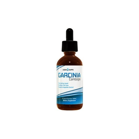 Garcinia gouttes - Absorbant rapide liquide - 100% supplément de perte de poids naturel - 60 Portions (60% HCA) - 2 Onces liquide (60 ml)