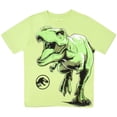 thumbnail image 3 of Jurassic World Battle Mode Boys and Girls 2-Pack Short Sleeve T-Shirt Bundle Set for Kids (Size 4-8), 3 of 9
