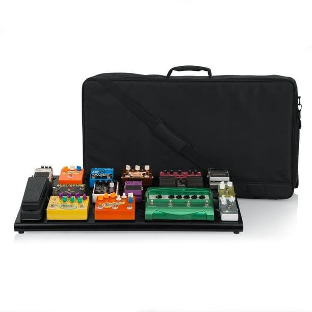 Gator Cases Black Aluminum Pedal Board; XL w/ Carry Bag (GPBXBAK1