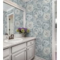 thumbnail image 4 of NextWall Arthouse Reverie Peel and Stick Wallpaper 20.5 in. W x 18 ft. L - Baby Blue, 4 of 7