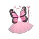 thumbnail image 5 of Conjunto de disfraz de hada para niñas, decoración de ropa, alas de mariposa para Halloween y carnaval. Falda de lentejuelas, 5 of 9