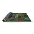 thumbnail image 2 of Ahgly Company Indoor Rectangle Oriental Turquoise Blue Modern Area Rugs, 5' x 8', 2 of 4