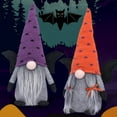 thumbnail image 5 of Gnome Doll Figurine, Halloween Decoration with Bat Ornaments for Party Day Kids Gift, 5 of 7