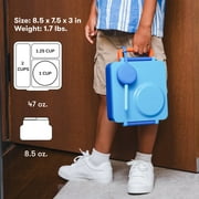 OmieBox Bento Box for Kids - Insulated Bento Lunch Box with Leak Proof Thermos Food Jar - Blue Sky by OmieLife