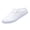 White, variant on Willtoo Womens Slip On Canvas Mule Sneakers Backless Slide Casual Shoes, Low Top Lace Up Platform Non Slip Walking Flats