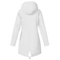 thumbnail image 3 of Veste Coupe-Vent pour Femmes avec Capuche Amovible pour Activités de Plein Air et de Randonnée, 3 of 3