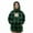 Green, variant on yuCgh Unisex Pet Carrier Hoodie with Zipper Pocket, Fuzzy Fleece Hooded Sweatshirt, Long Sleeve Comfort, Loose Fit, Perfect for Pet Lovers Outdoors,Army Green L