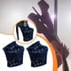 thumbnail image 5 of 1 par de protectores de zapatos de pole dance, protector de tacón alto de terciopelo para tacones de 8 pulgadas Azul XXL, 5 of 8