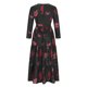 thumbnail image 5 of Vestidos Para Mujer Maxi Vestido Moda Manga Larga Cuello Redondo Estampado Señoras Vestido Largo Vestidos Odeerbi ODB134714, 5 of 5