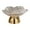 White, variant on WeiLaiKeQi Decorative Pedestal Bowl Decor Serving Tray for Birthday Living Room Banquet White