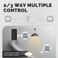 thumbnail image 4 of Tuya ZigBee Intelligent Switch Module Portable Home Automation DIY Breaker Timing Control Voice Control Switch Compatible with Home and Alexa, 4 of 5