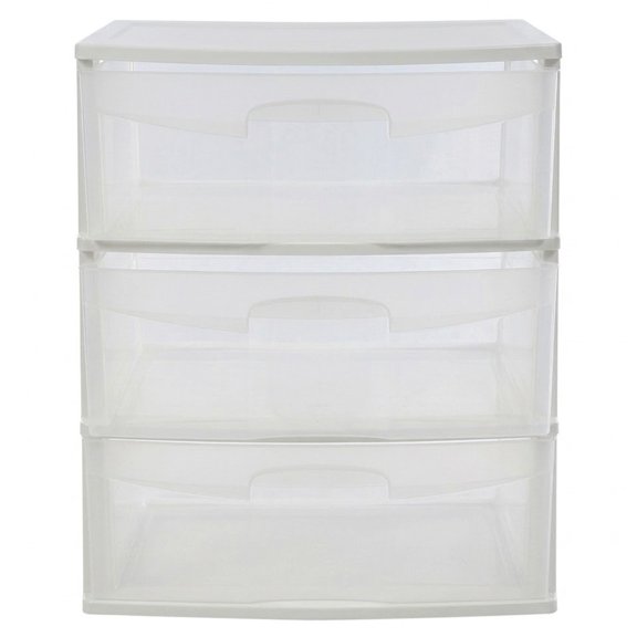 Cajonera Italhome Grande 3 Niveles Blanco