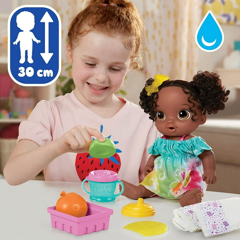 Baby alive doll clearance black hair