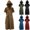 Brown, variant on Womens Faux Suede Medieval Renaissance Costume Hooded Cape Cloak Dress Vintage Hunter Belted Outfit for Halloween, Blue, XXL