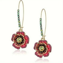 Sdmnsg-T Retro Rose Dangle Earring For Women