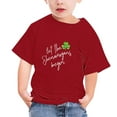 thumbnail image 4 of Edvintorg 3-14Years St. Patrick's Day T-Shirts For Kids Clearance Summer Printed Short Sleeve Casual Shirts Children's T-Shirt For Boys Girls Children Clothing, 4 of 4