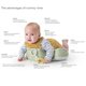 thumbnail image 3 of Juguetes Tummy Time Cushion Taf con soporte desmontable para juguetes, 3 of 8