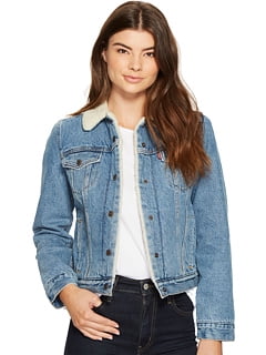 trucker jacket levi womens