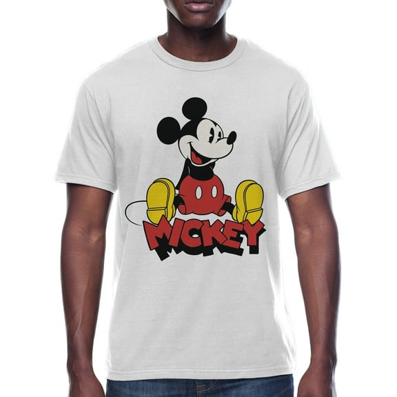 Disney, Mens Graphic Tee, Vintage Mickey, Sizes S-3XL