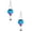 A20 E 9.4"x"5.2" 2Pack, variant on 2Pcs Memorial Day Hot Air Balloon Garden Decoration Solar Hanging Flickering Flame Outdoor Tree Garden Light Patriotic Decoration USA 4Th Of July Ornament Gift For Dad Garden Lamps