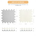 thumbnail image 2 of Baby Playmat, 18pcs Puzzle EVA Foam Play Mat Crawling Floor Mats 1.62 Sqm Coverage Interlocking Floor Tiles, 0.39" Thin, 2 of 7